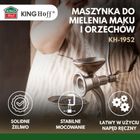Kinghoff, młynek do mielenia maku, orzechów, KH-1952