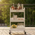 Kinghoff, mobilny barek, regał wielofunkcyjny, kh-1942