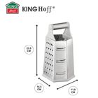 Kinghoff, tarka kuchenna, sześciostronna, KH-1991