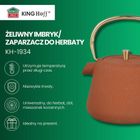 Kinghoff, zaparzacz żeliwny imbryk z filtrem, 1l
