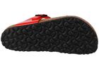 Klapki japonki damskie, czerwone, Birkenstock Gizeh BF
