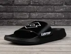 Klapki męskie, czarne, Lotto Lathi