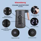 Klausberg, czajnik elektryczny LED z regulacją temperatury, 1,7l