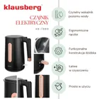 Klausberg, czajnik elektryczny, rose gold, 1,7l