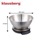 Klausberg, elektroniczna waga kuchenna, bluetooth, 5kg, kb-7939