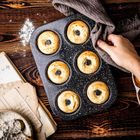 Klausberg, granitowa forma do pieczenia, 6 pączków donut