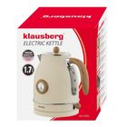 Klausberg, Retro, czajnik elektryczny, z termometrem, 1,7l, kb-9006