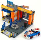 Klein, Hot Wheels, stacja serwisowa z myjnią i samochodem do skręcania