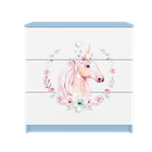 Kocot Kids, Babydreams, komoda, niebieska, konik