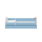 Kocot Kids, Babydreams, łóżko z szufladą, niebieskie, auto wyścigowe, 70-140 cm