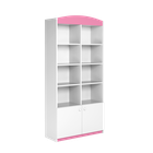 Kocot Kids, Babydreams, regał podwójny, zamknięty, różowy