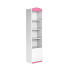 Kocot Kids, Babydreams, regał pojedynczy, zamknięty, różowy