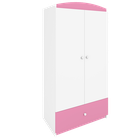Kocot Kids, Babydreams, szafa, różowa, 181.2-52-90 cm