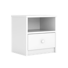 Kocot Kids, Babydreams, szafka nocna, biała, 181.2-52-90 cm
