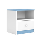 Kocot Kids, Babydreams, szafka nocna, niebieska, 181.2-52-90 cm