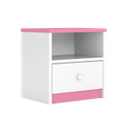 Kocot Kids, Babydreams, szafka nocna, różowa, 181.2-52-90 cm
