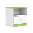 Kocot Kids, Babydreams, szafka nocna, zielona, 181.2-52-90 cm