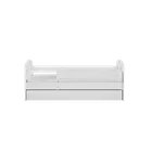 Kocot Kids, Julia, łóżko z materacem, białe, 80-140 cm