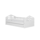 Kocot Kids, Kacper, łóżko, białe, 80-140 cm