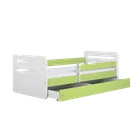 Kocot Kids, Tomi, łóżko, zielone, 80-180 cm