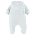 Kombinezon przejściowy niemowlęcy z kapturem, miętowy, Eevi