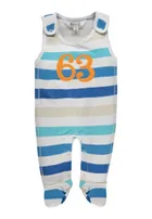 Komplet chłopięcy, Bluzka z długim rękawem, Śpiochy, niebieskie, Kanz