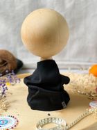 Komplet chłopięcy, Czapka, Komin, czarny, Iltom