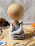 Komplet chłopięcy, Czapka, Komin, szary, Iltom