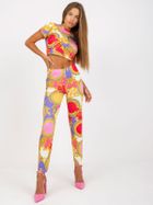 Komplet damski, różowy, Italy Moda