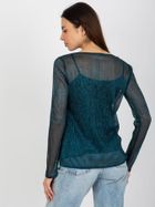 Komplet damski, turkusowy, Lakerta