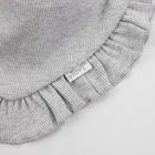 Komplet dziewczęcy, Czapka, Apaszka, szary, Nicol