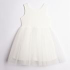 Komplet dziewczęcy, Sukienka, Bolerko, ecru, Nicol