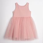 Komplet dziewczęcy, Sukienka, Bolerko, różowy, Nicol