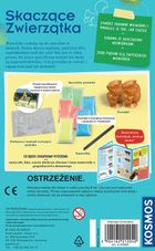 Kosmos, Skaczące Zwierzątka, stwórz figurki, zestaw kreatywny