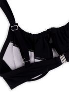 Kostium kąpielowy damski dwuczęściowy, czarny, Mariss