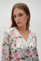 Koszula damska, biała, Moodo