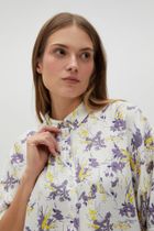 Koszula damska, fioletowa, Moodo