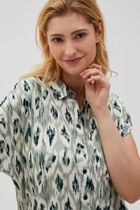 Koszula damska, khaki, Moodo