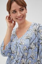 Koszula damska, niebieska, Moodo