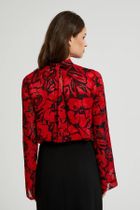 Koszula damska z długim rękawem, mix, Moodo