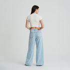 Koszulka crop top z dodatkiem modalu NOWEAR