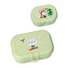 Koziol, Hop On At Home, zestaw lunchboxów, 2 szt. + bidon, 200 ml