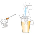 Koziol, Miaou, zaparzacz do herbaty, czarny