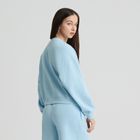 Krótka bluza z bawełny czesanej NOWEAR