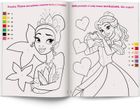 Księżniczki Disneya. Kolorowanka według kodu