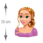 Księżniczki Disneya, Roszpunka, głowa do stylizacji z akcesoriami