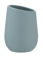 Kubek na szczoteczki, ceramiczny, Badi, błękitny
