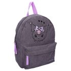 Kuromi, Have a Nice Day, plecak dla przedszkolaka, szary