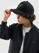 Kurtka chłopięca, czarna, 4F