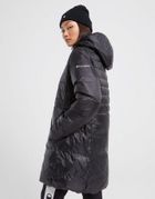 Kurtka damska z kapturem, ocieplana, czarna, Champion